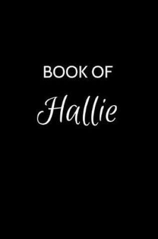 Cover of Book of Hallie