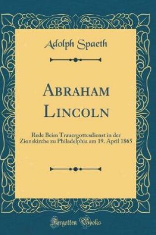 Cover of Abraham Lincoln