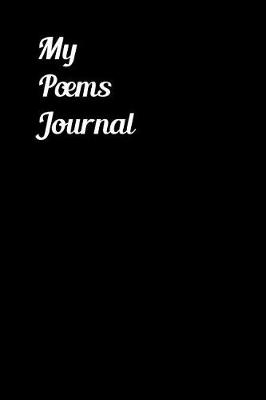 Book cover for My Poems Journal