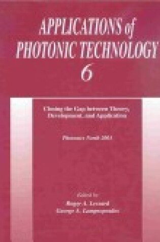 Cover of Applications of Photonic Technology 6