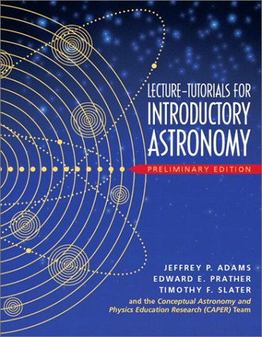 Book cover for Lecture Tutorials for Introductory Astronomy - Preliminary Version