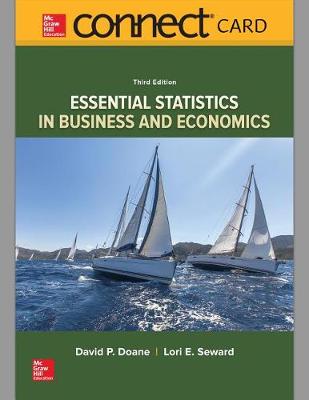 Book cover for Connect Access Card for Essentials of Statistics in Business and Economics