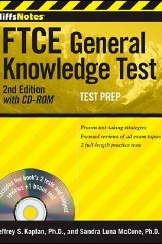 Cover of Cliffsnotes Ftce General Knowledge Test , 2nd Edition