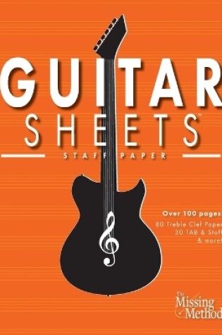 Cover of Guitar Sheets Staff Paper