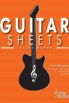 Book cover for Guitar Sheets Staff Paper