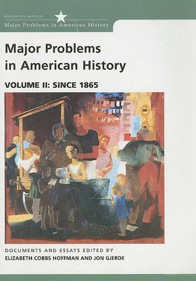 Book cover for Major Problems in American History