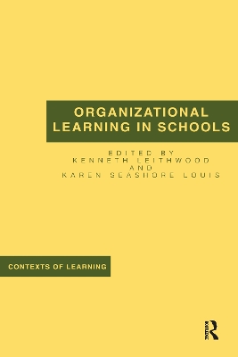 Cover of Organizational Learning in Schools