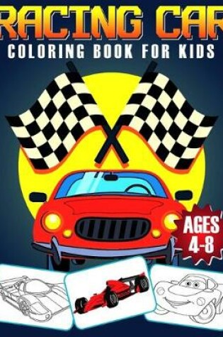 Cover of Racing Car Coloring Book for Kids