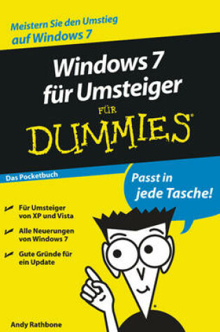 Cover of Windows 7 Fur Umsteiger Fur Dummies