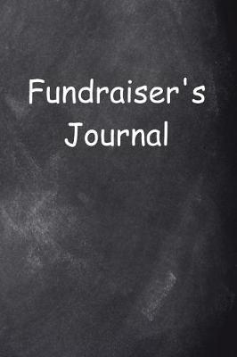 Cover of Fundraiser's Journal Chalkboard Design