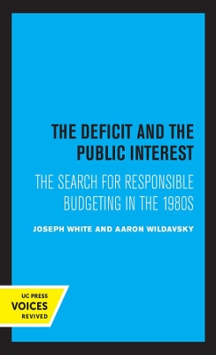 Book cover for The Deficit and the Public Interest