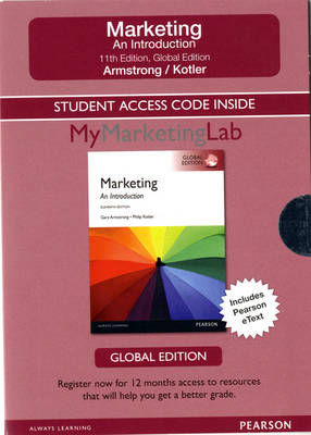 Book cover for Student Access Card for Marketing: An Introduction Global Edition