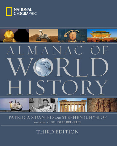 Book cover for National Geographic Almanac of World History, 3rd Edition