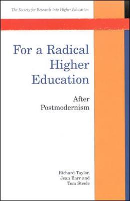 Book cover for For A Radical Higher Education