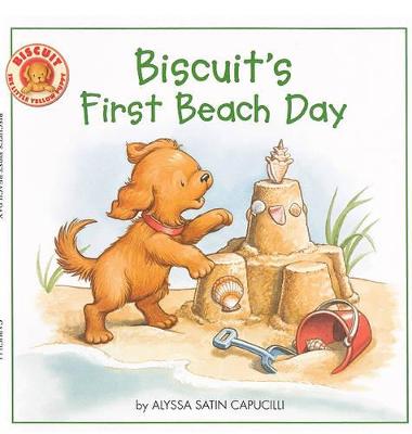 Book cover for Biscuit's First Beach Day
