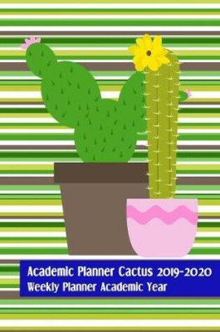 Cover of Academic Planner Cactus 2019-2020
