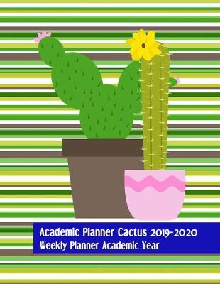 Book cover for Academic Planner Cactus 2019-2020