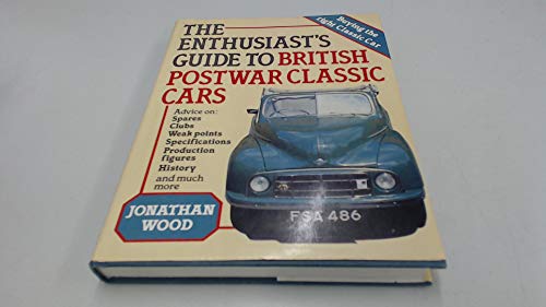 Book cover for Enthusiast's Guide to Postwar British Classic Cars