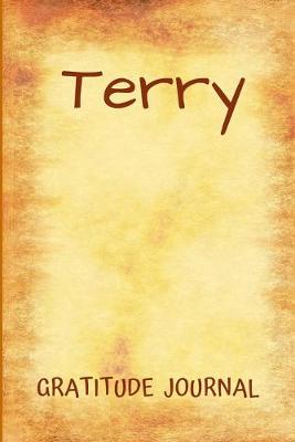 Book cover for Terry Gratitude Journal