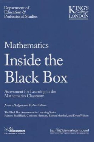 Cover of Mathematics Inside the Black Box