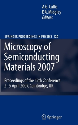 Cover of Microscopy of Semiconducting Materials 2007