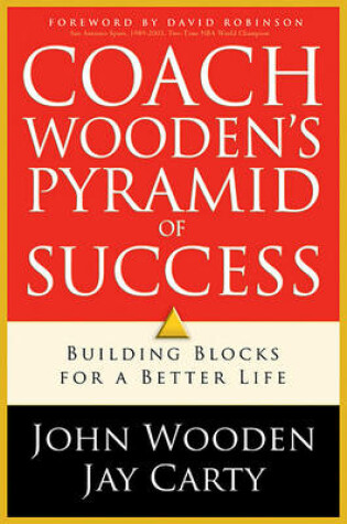 Cover of Coach Wooden's Pyramid of Success