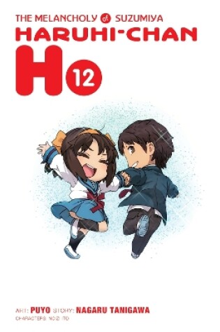 Cover of The Melancholy of Suzumiya Haruhi-chan, Vol. 12