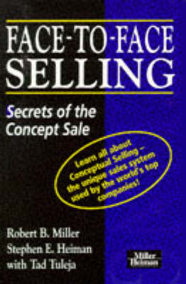 Book cover for Face-to-face Selling