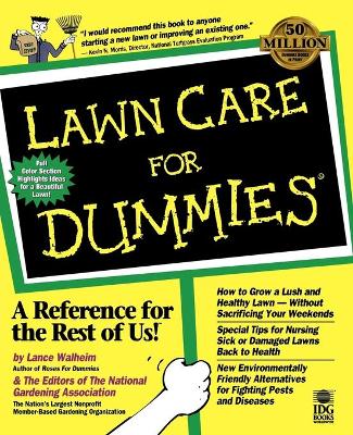 Book cover for Lawn Care For Dummies