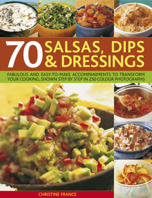 Book cover for 70 Salsas, Dips and Dressings