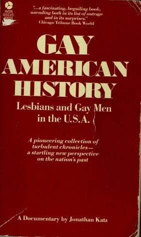 Book cover for Gay American History