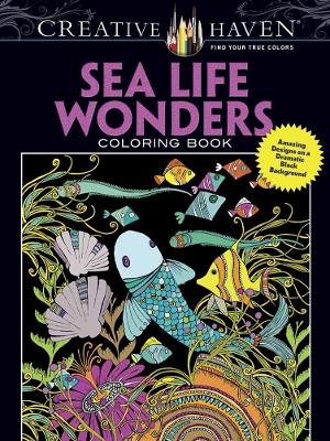 Book cover for Creative Haven Sea Life Wonders Coloring Book