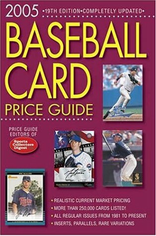 Cover of Baseball Card Price Guide