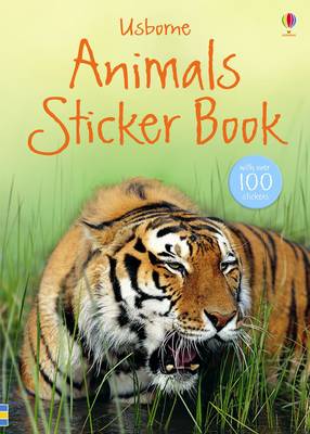 Book cover for Animals Sticker Book