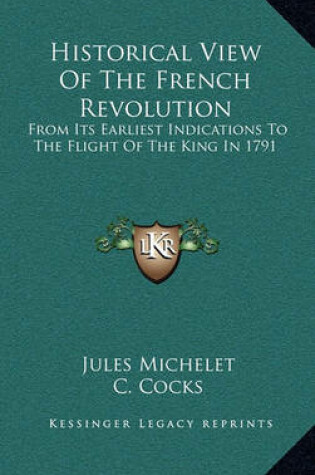 Cover of Historical View of the French Revolution