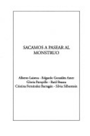 Cover of Sacamos a Pasear Al Monstruo