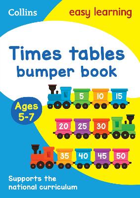 Book cover for Times Tables Bumper Book Ages 5-7