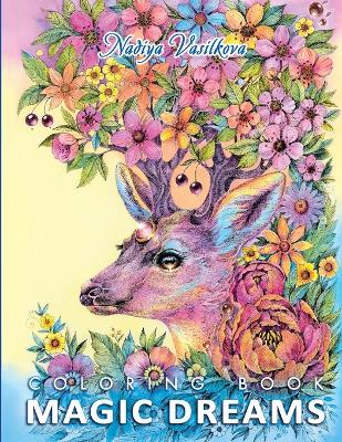 Book cover for Magic Dreams Coloring Book