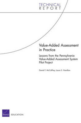 Cover of Value-Added Assessment in Practice