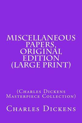 Book cover for Miscellaneous Papers, Original Edition