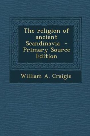 Cover of The Religion of Ancient Scandinavia