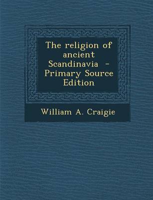 Book cover for The Religion of Ancient Scandinavia