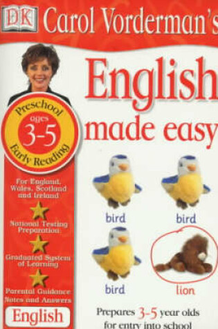 Cover of English Made Easy:  Age 3-5 Early Reading