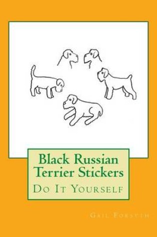 Cover of Black Russian Terrier Stickers