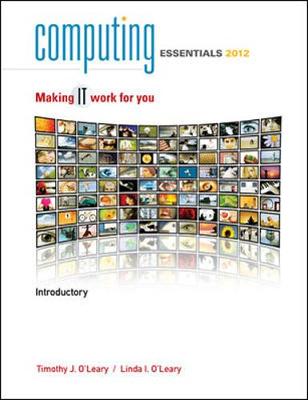 Book cover for Computing Essentials 2012 Introductory Edition