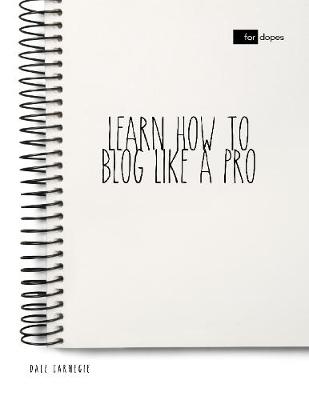 Book cover for Learn How to Blog Like a Pro