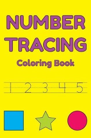 Cover of Number Tracing Coloring Book