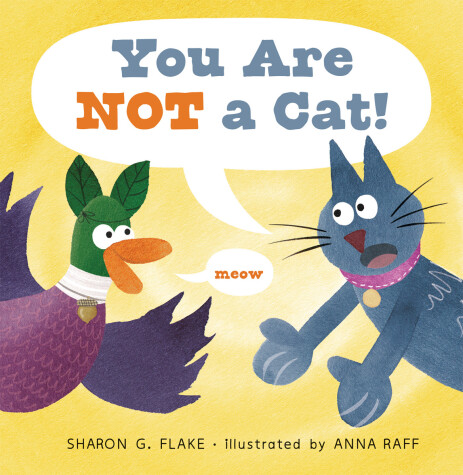 Book cover for You Are Not a Cat!