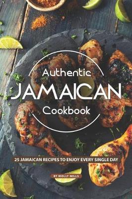 Book cover for Authentic Jamaican Cookbook