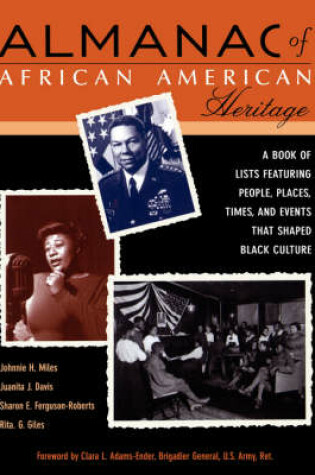 Cover of Almanac African American Heritage